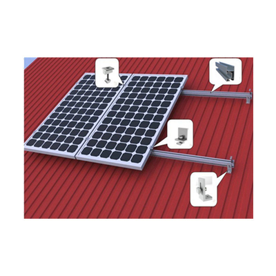Zinndach-Solarmontage-Struktur mit Material SUS304 und AS/NZS1170 DIN1055 Standard