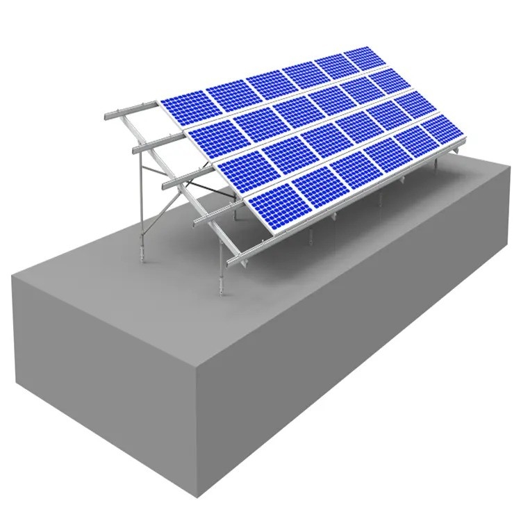 Installationsstandort für offene Felder Solar-Array Bodenmontage-System mit individuellem Design