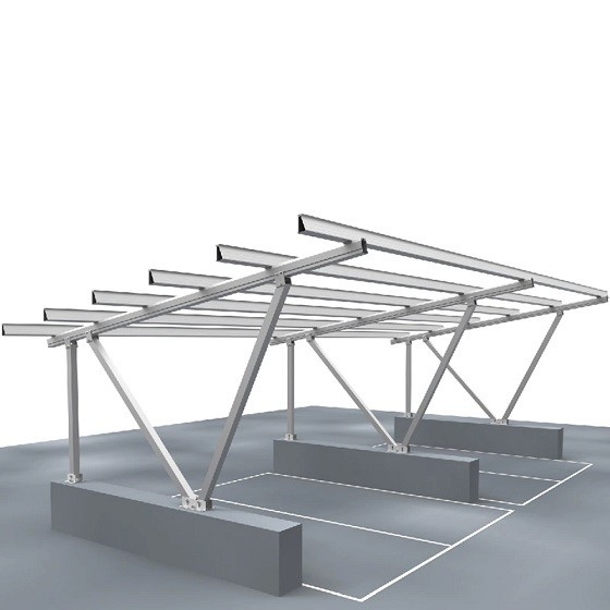 Anodisierte PV-Solarpaneelanlage Bodenmontage-System für maximale Effizienz