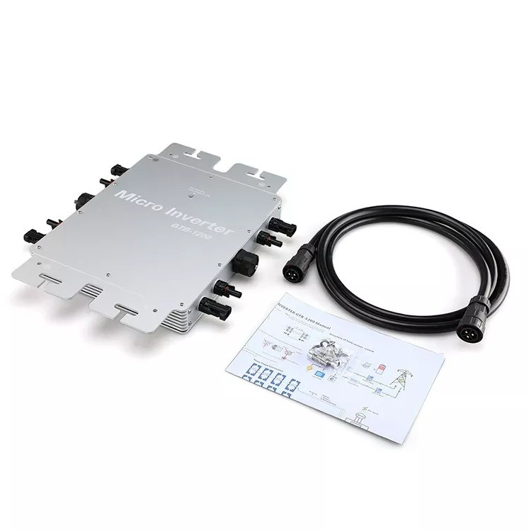 Kompaktes 120V 230V PV-Solar-Mikro-Inverter-Gitterbindesystem mit IP65-Schutz