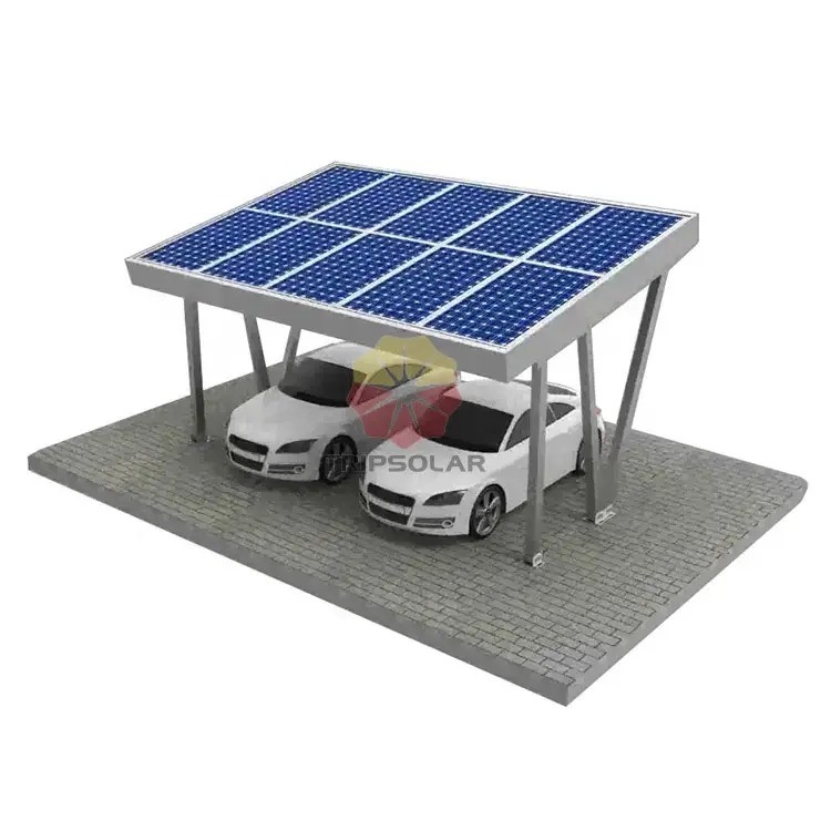 60m/s Windlast Solar Carport-Behälter für die schnelle Installation von Solar-Panel-Kit zu Hause