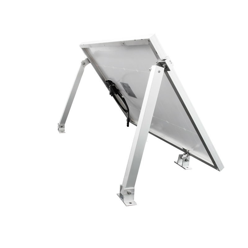Verstellbares Neigungsvorbein Hinterbein Aluminiumhalter für die Installation von PV-Solarkollektoren