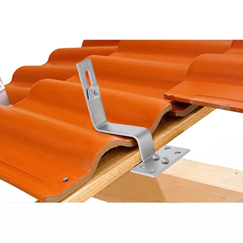 Solardach Aluminium Haken Anlageplatz auf Fliesendach für 1,4KN/m2 Schneelast